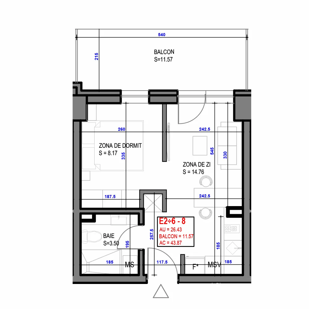 B208 apartament baile felix de vanzare the place residence aparthotel felix
